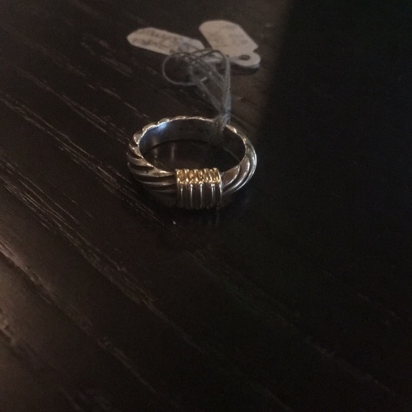 DAVID YURMAN Cable Garnett Stacking Rings - Picture 3 of 3